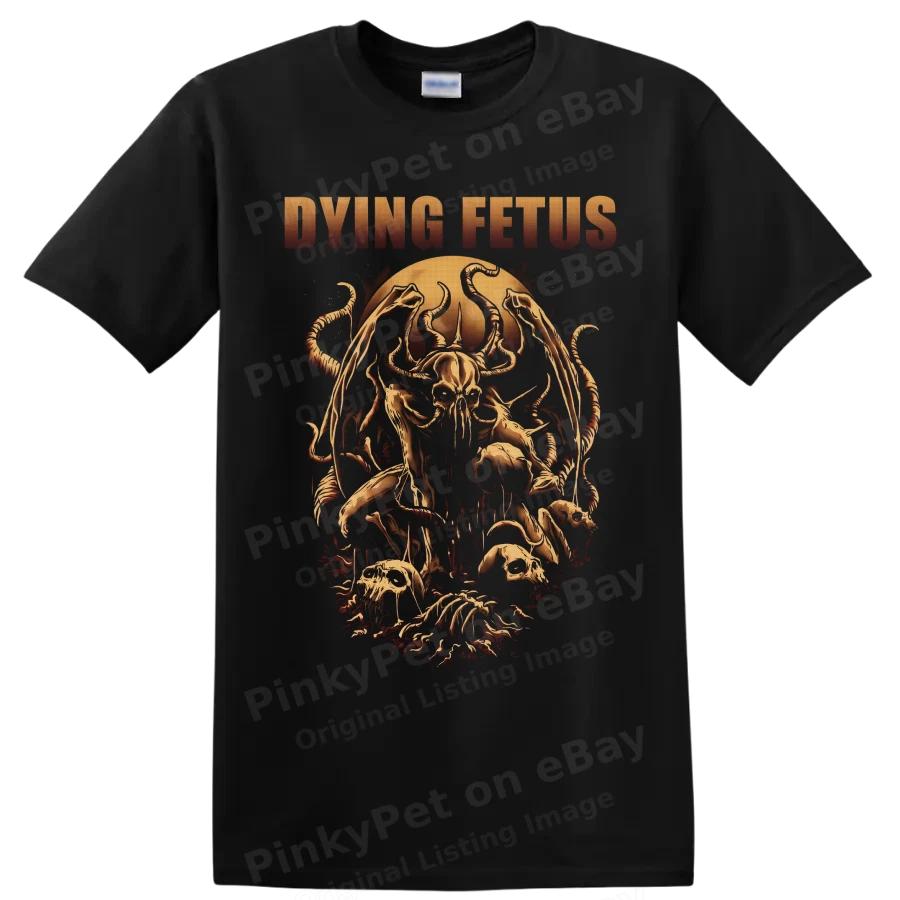 Dying Fetus Death Metal T Shirt w/ Skull Tentacle Horror Graphic Tee Gift Art
