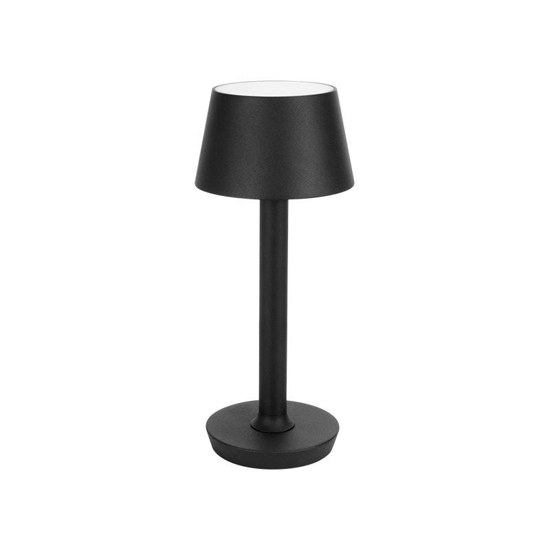 

FASHION Claeted Creative Minimalist Table Lamp USB Rechargeable Reading Desk Bedside Night Light Restaurant Desktop Decoration Lamps чорний