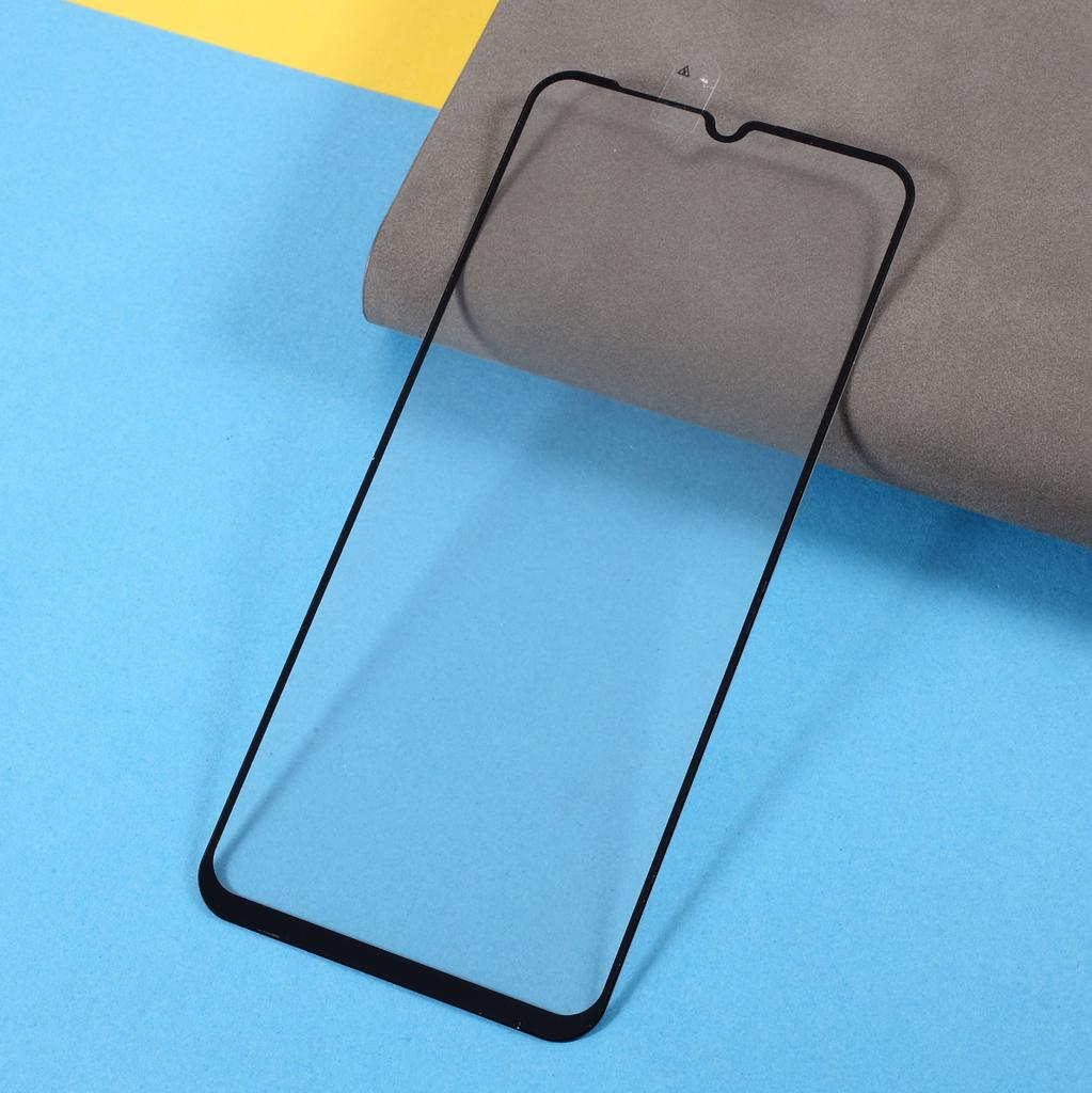 Silk Printing Tempered Glass Protective Film Shield Guard (Full Glue) for Samsung Galaxy A22 5G (EU Version)