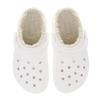 Crocs Classic Platform Lined Clogs Tulle 207938 100 White