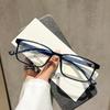 Stylish Square Frame Optical Glasses Men's Business High-end Minimalist TR High-definition Blue Light blocking Computer Glasses