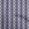 oneOone Georgette Viscose Blue Fabric Leaves And Floral Sewing Material Print Fabric By The Yard 42 Inch