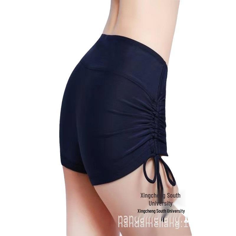 2025 Women's Anti-Exposure Boyleg Bikini Yoga Shorts Swimwear