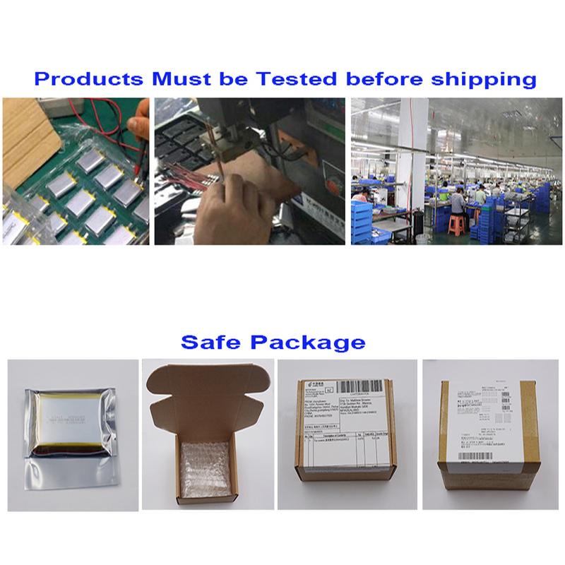 3.7V 1500mAh 5.55Wh Polymer Li Lithium Battery 603759 Thermistor 3-Wires Lipo For GPS Camera Bluetooth Speaker Phone Tablet PC