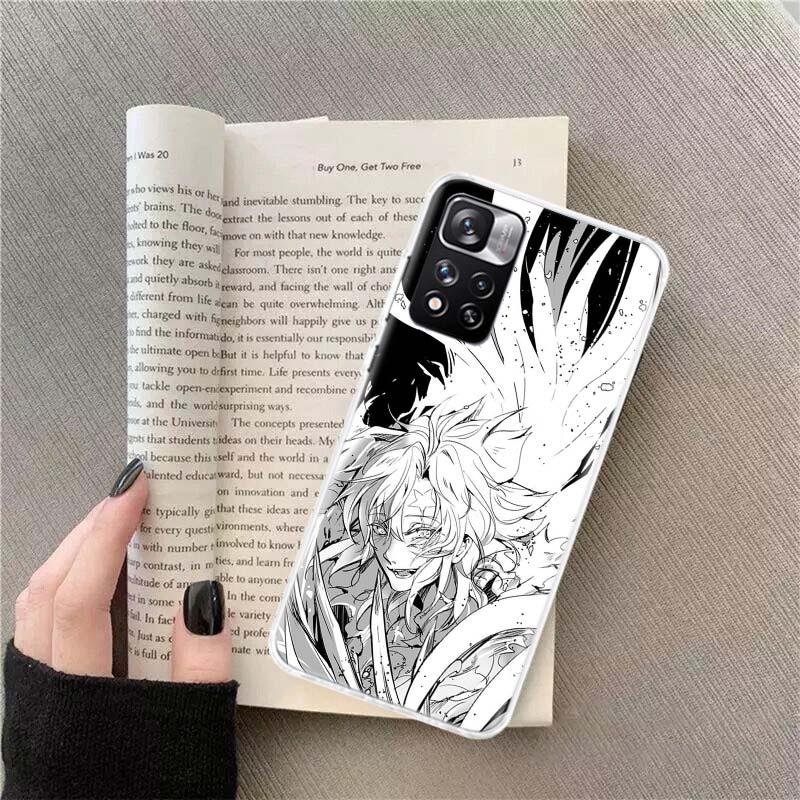 

D Gray Man Anime Allen Walker Phone Case For Xiaomi Redmi Note 14 13 Pro Plus 5G Cover 13C 14C 12 12C 9 9T 9C 10 10C 8 7 6 10A 9 Redmi Note 13 5G