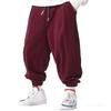 Frühling Herbst Herren Freizeit Locker Kordelzug Hose Mode Jogginghose Einfarbig Cordhose Jogger Trainingshose Herren Hose