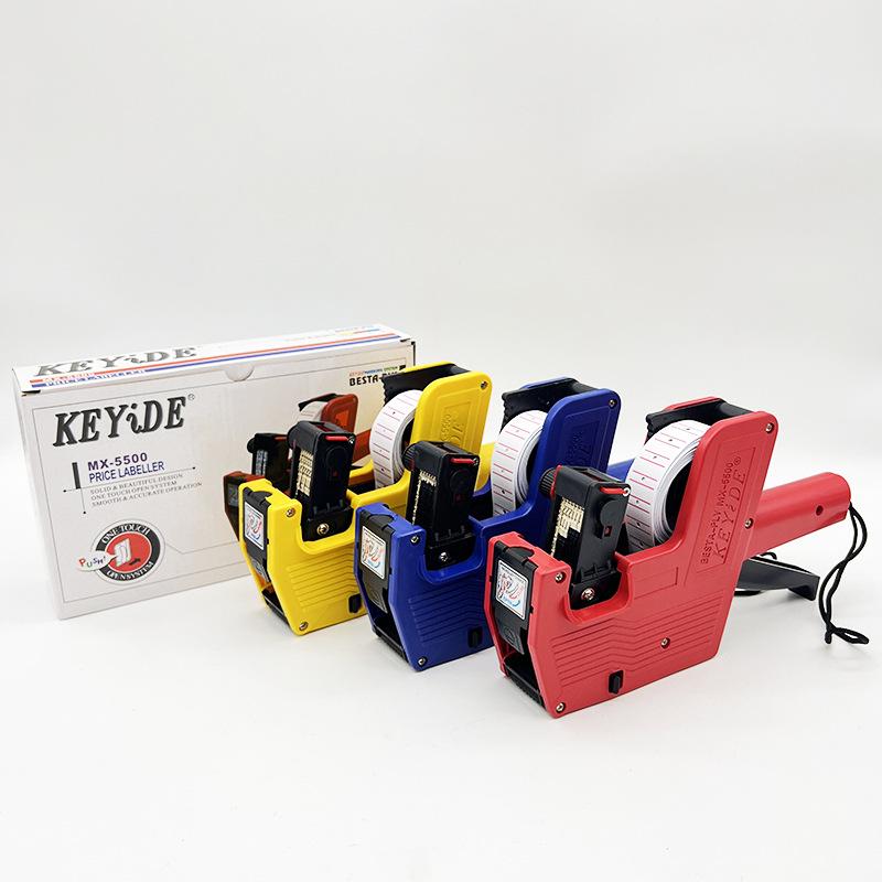 Single Row Price Labeler with Manual Gun and Currency Labels