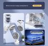 Rechargeable & Plug-in Clip Fan - Strong Wind USB Desktop & Dorm Use