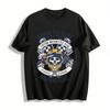 Born To Ride Custom Motorcycle Club Classic Garage Graphic Tee Pure Cotton T-shirt