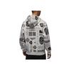 Jordan As Mj Essflc Po T Aop Comfortable Hooded Pullover Long Sleeve Sweatshirt Men Sweatshirt Gray White HM7255133