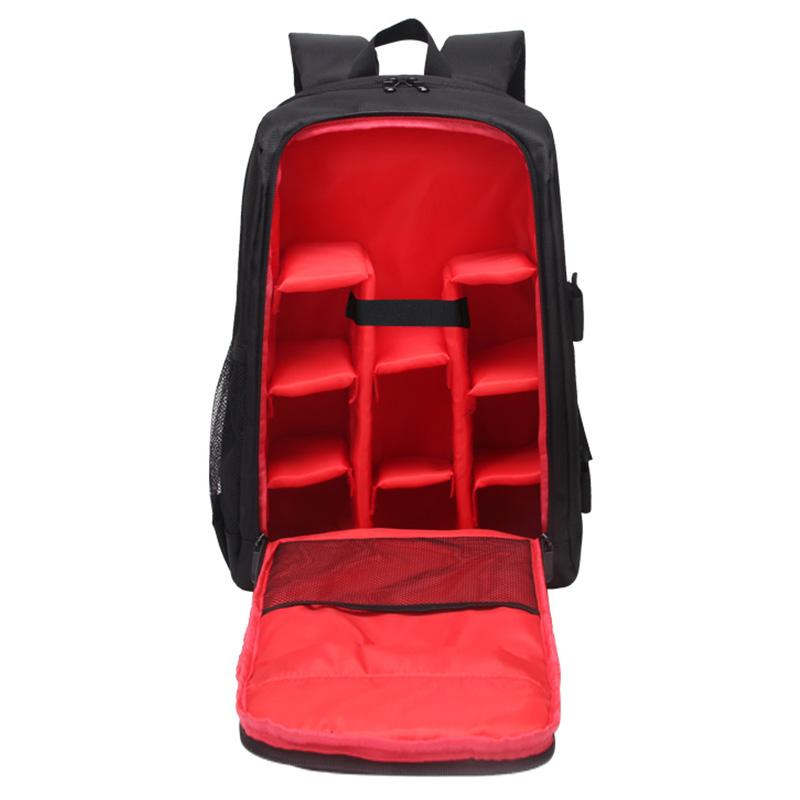TONO New Outdoor Professional Dslr Camera Backpack Slr Triped Digital Camera Bag Photography Camera Video Bag 17 inch красный