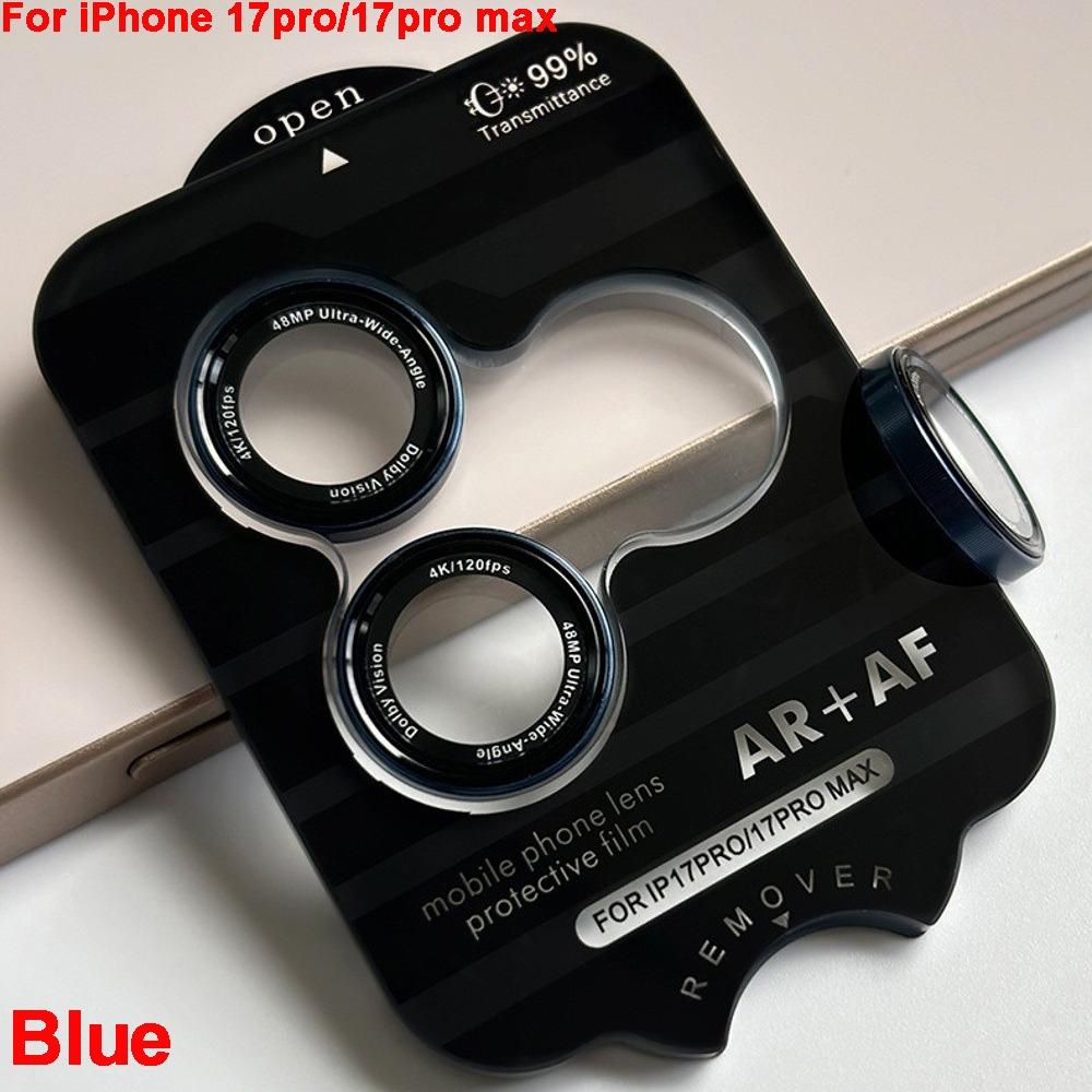 Camera-like AR Camera Lens Protector Metal Lens Ring Protector for iP17 Pro Max Air