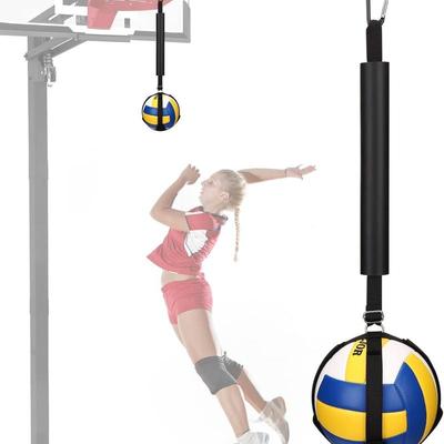 Ayuda para el entrenamiento de remates de voleibol Cinturón ajustable Equipo de entrenamiento de saque Cuerda de tren de rebote Accesorios para voleibol de playa
