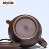 220ml High-end Yixing Purple Clay Teapots Handmade Large Caliber Pot Raw Ore Purple Mud Kettle Chinese Zisha Tea Set Tea Items