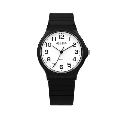 [JULIUS] JULIUS Free Engraving Large Numerals Student Watch JAT-001 A