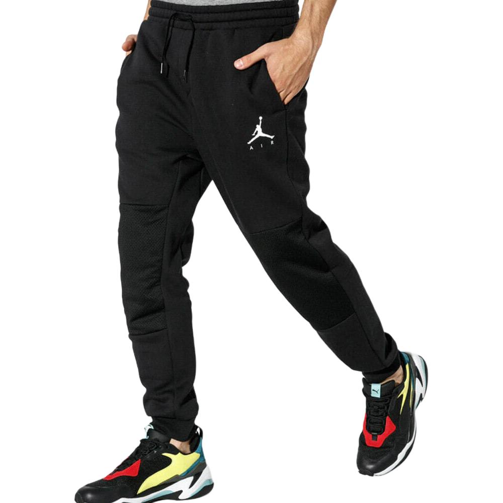 Jordan Air Knitted Sweatpants Men's Black AA1447-010