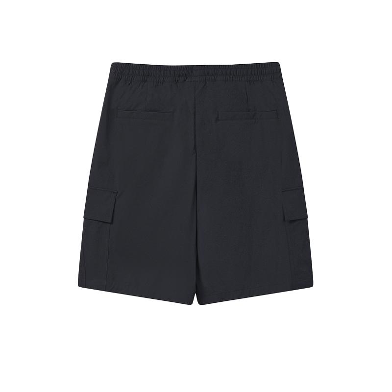 Fila Original Fashion Simple Classic Retro Sports Workwear Versatile Comfortable Woven Casual Shorts Men Shorts Legendary-Blue F61M629801FNV