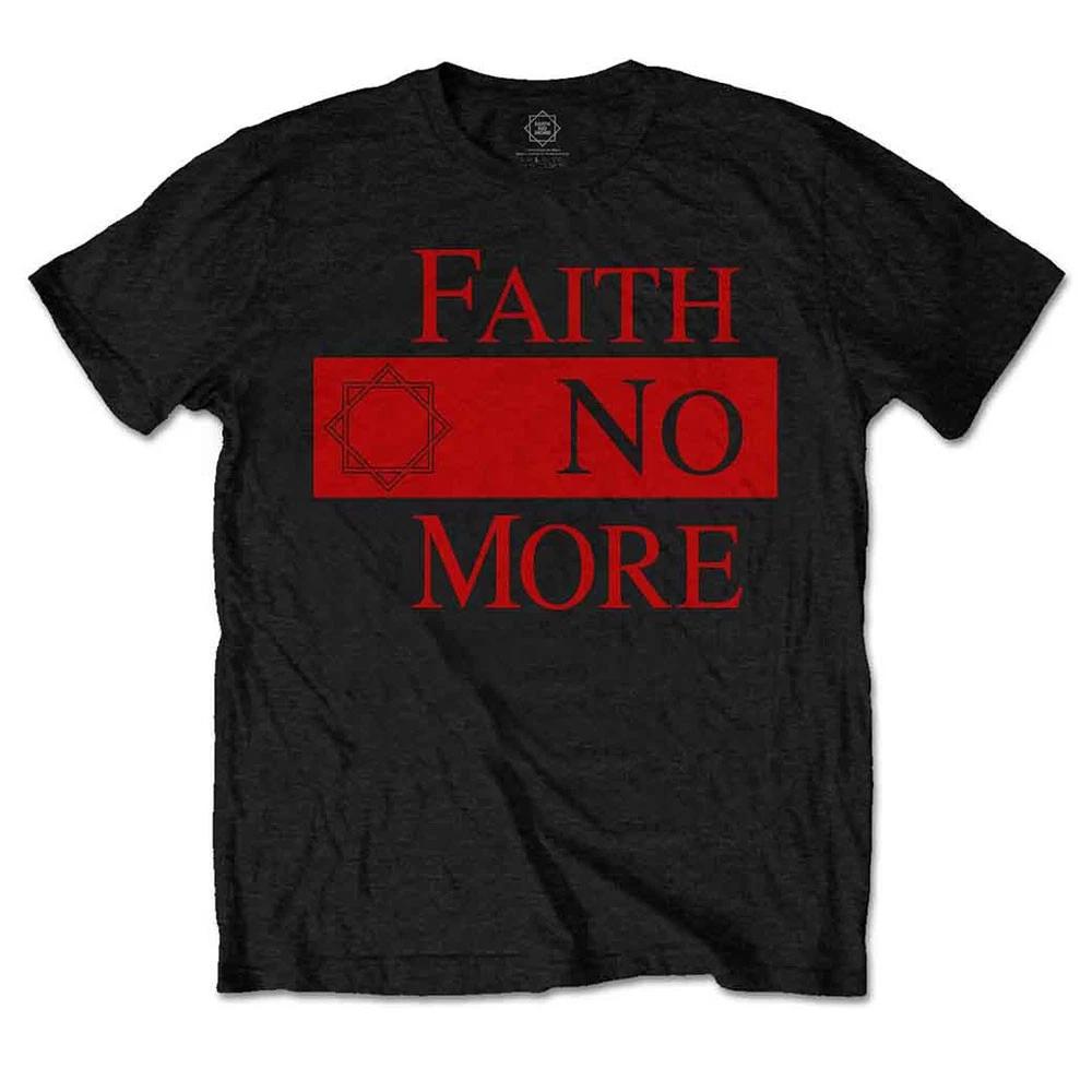 Faith No More Classic New Logo Star T Shirt XL