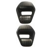 2Pcs Seat Headrest Button Decoration Cover Trim Easy Installation Spare Parts Automotive Interior for Byd Seal