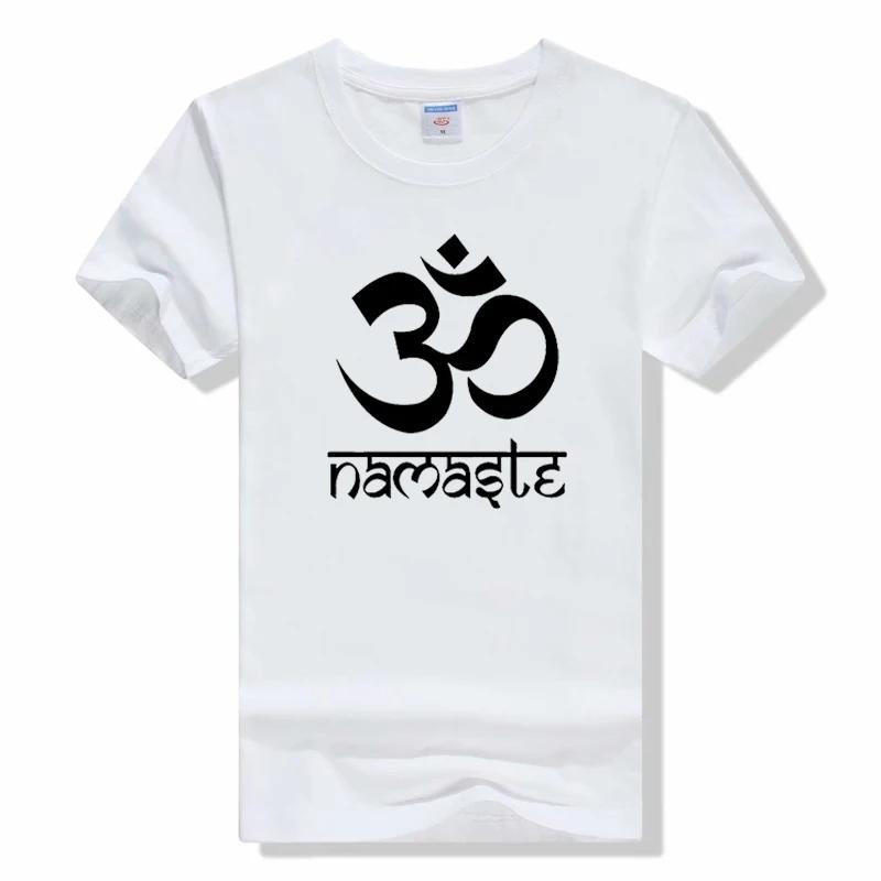 Namaste Print Women T Shirt Short Sleeve O Neck Loose Women Tshirt Ladies Fashion Tee Shirt Fashion Casual Tops T Shirt Unisex