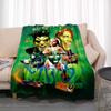 3D MASK Cartoon Blanket Jim Carrey Pattern Bedroom Living Room Home Decoration Picnic Blanket Children's Room Blankets for Beds