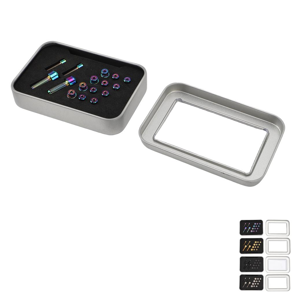 Mountain Bike Brake Lever Screw Kit Ti Alloy Brake Handle Lever Fastener Adjusting Screws with Washe