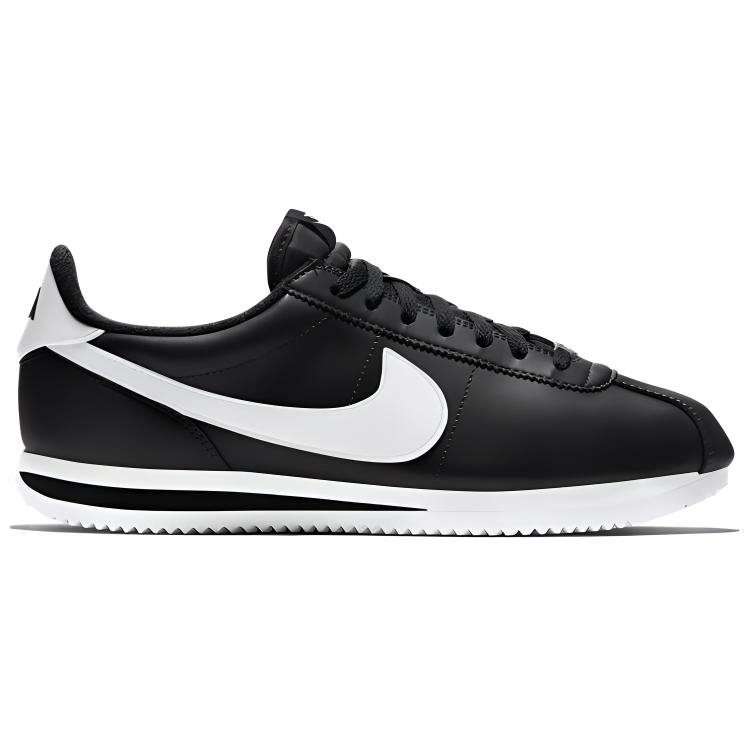 Nike Cortez Basic Black White Sneakers 819719-012