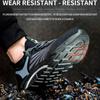 Nouvelles Chaussures de Sécurité pour Hommes Respirantes Chaussures à Embout en Acier Anti-écrasement Anti-perforation Baskets Bottes de Protection Chaussures de Travail Légères pour Hommes