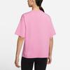 (WMNS) Nike Air Logo Printing Width Loose Sport Short Sleeve 'Pink' Women's DB3841-693