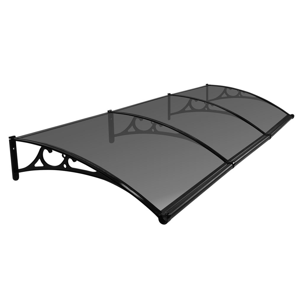 Awning for Door Entrance with Aluminum Alloy Bracket House Overdoor Awnings Long Service Life for Rain Snow Sunlight Protection