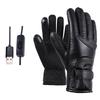 Motorcycle Electric Heated Gloves Waterproof Windproof Cycling Skiing Warm Heating Gloves USB Powered For Men Women