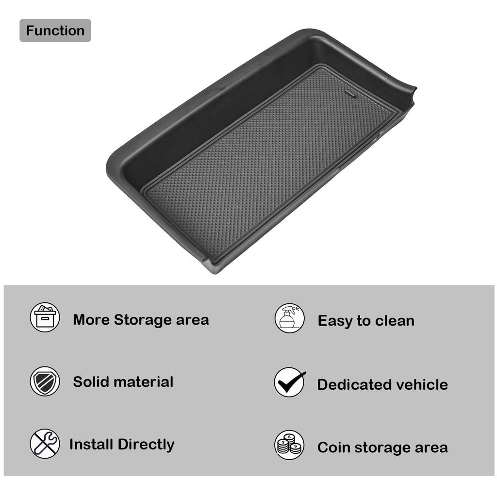 Center Console Organizer for 2025-2025 GMC Yukon/Chevy Suburban/Tahoe Gear Shifter Insert Tray Middle Console Compartment Cover