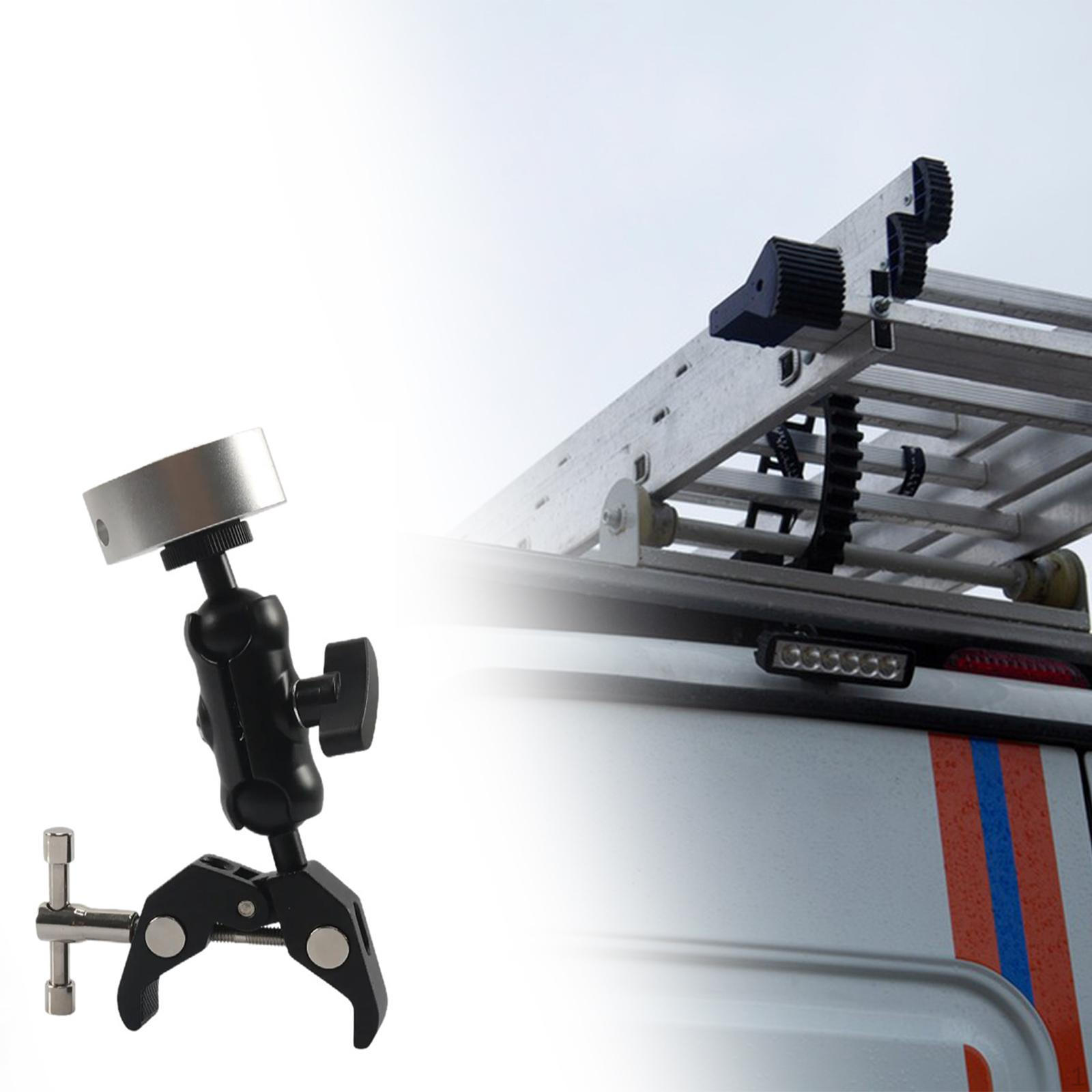 

RV Лестница Шест Монтажный Зажим Крепление Максимальный Диаметр 56мм Прочная Кронштейн Подставка для