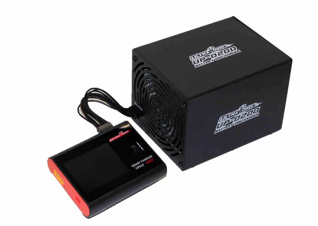 UP-D200 External Discharger 200W 15A – For UP616 Charger – Efficient and Safe Battery Management