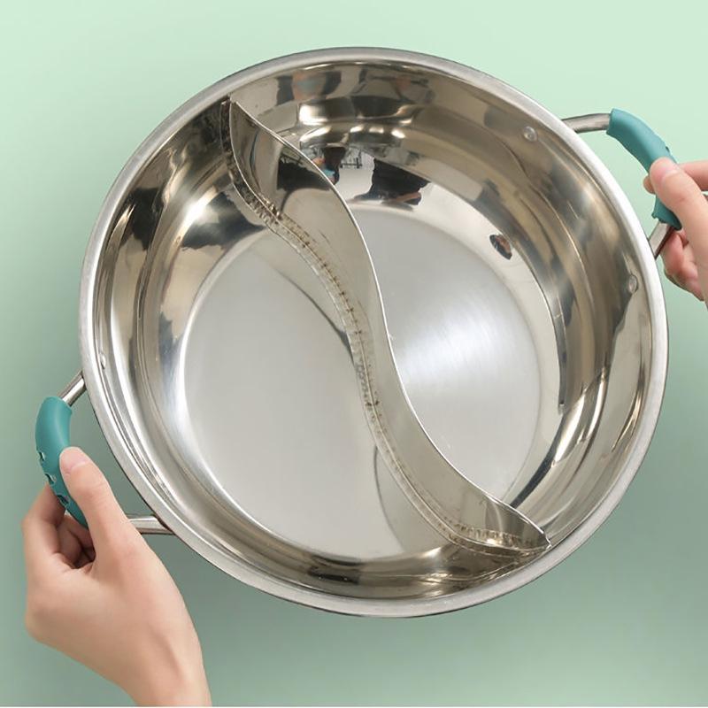 Heat-Resistant Silicone Pot Handle Cover - Anti-Scalding Insulation