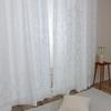 Set of 2 Mirror Lace Curtains 34131 White 100cm Wide X 163cm [Size 144] Japanese-Made Flame-Retardant [Zameha] (Approx. Long) Heat-Blocking,