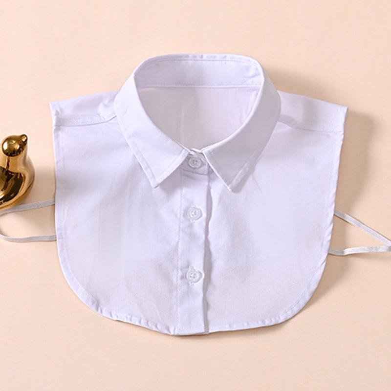 

Рубашка с фальшивым воротником Stripe Детский принт Collares Mujer Хлопковый съемный воротник Чокер Детский для мальчиков девочек Съемная половина рубашки