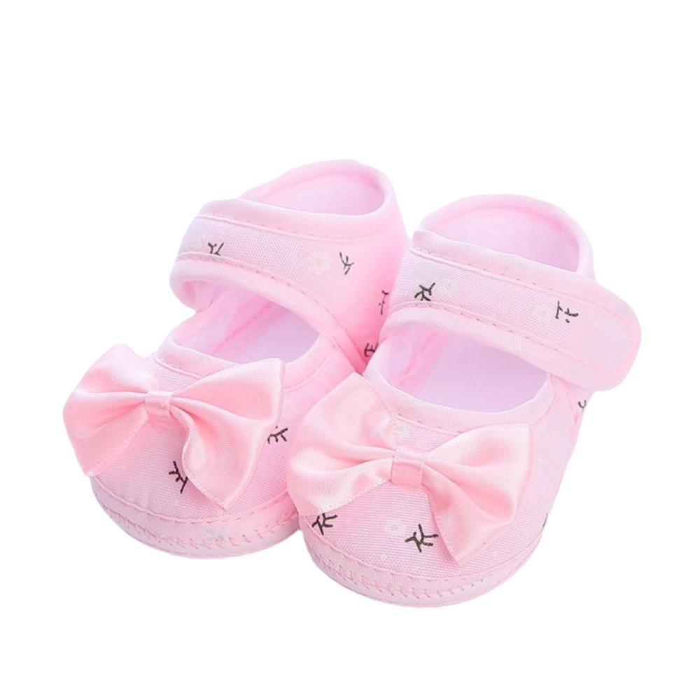 0-12months Soft Bottom Shoes Cute Bow Princess Shoes High Quality Toddler Shoes  Infant Toddler