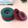 100/115/125mm Grinding Wheel For Angle Grinder Nylon Fiber Flap Polishing Wheel Disc 5 Inch Non-Woven Grinding Wheel Metal Wood