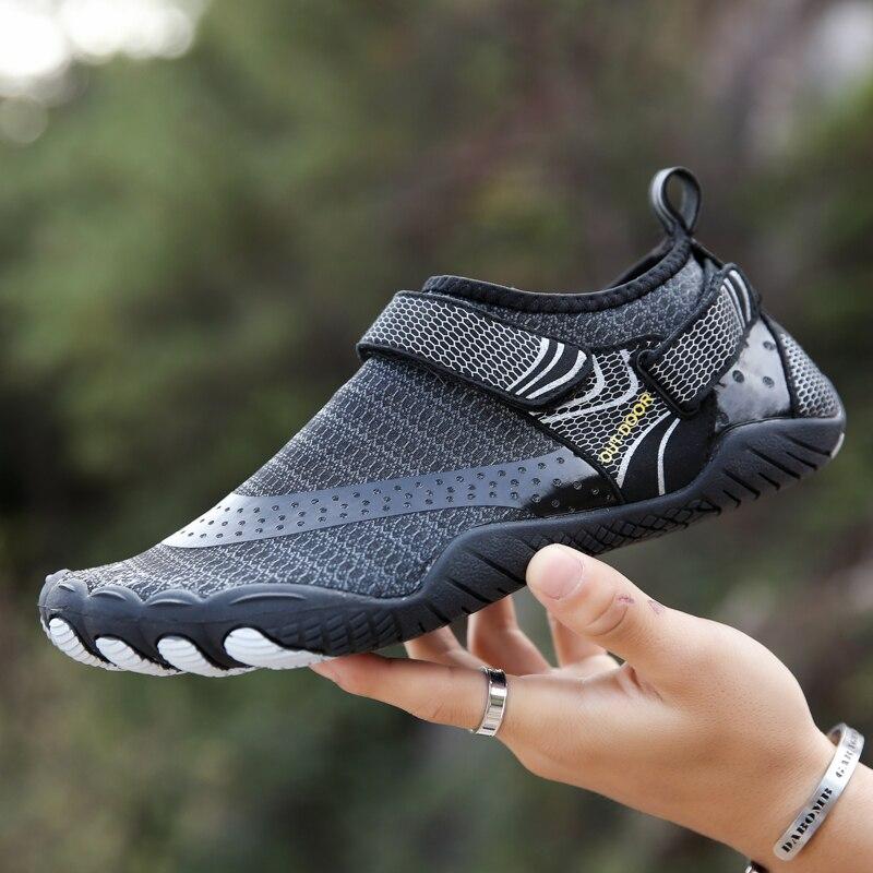 Trekking Hiking Shoes Breathable Elastic Men Aqua Shoes Quick Dry Upstream Socks Soft Non -Slip Comfortable Diving Water Sneakers
