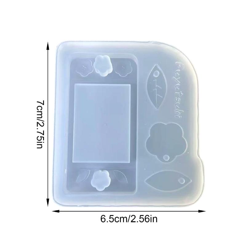 Sturdy Silicone Pendant Mould Featuring Multiple Designs For Easy Releases And Versatile Use In Projects