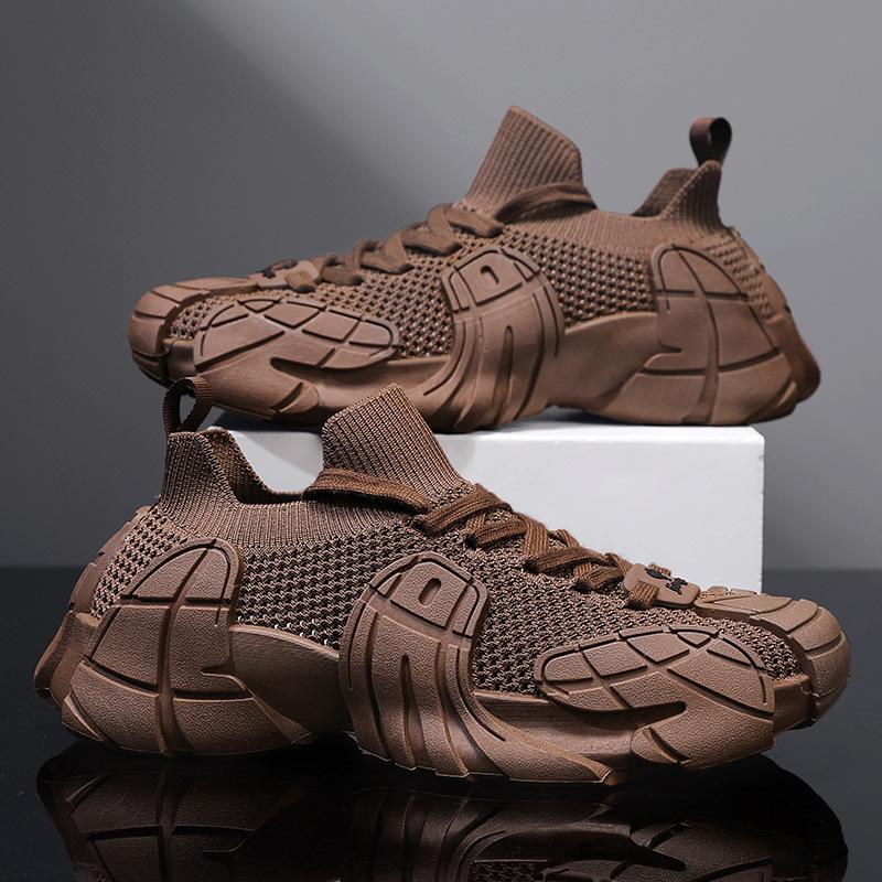 Casual Socks Shoes Summer New Fly-woven Breathable Sports Casual Shoes Men's Fashion Versatile Shoes