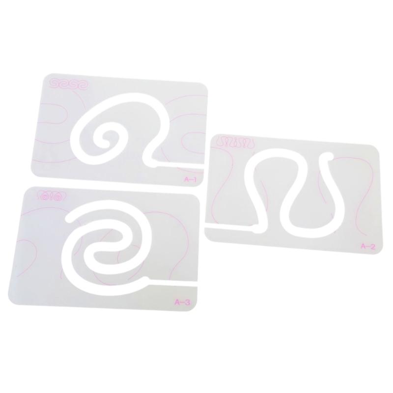 

High Accuracy Acrylic Measurement Ruler with Ergonomic Designs for Beauty Use 1