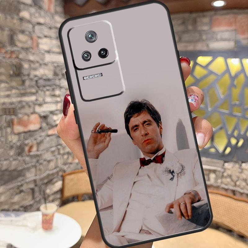 Scarface Tony Montana Case For Xiaomi 14 Ultra 15 13 11T 12T 13T 14T Pro POCO X3 X5 X6 X7 Pro M6 F5 F6 Pro Cover