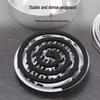Fireproof Triangular Mosquito Coil Box with Lid - Anti-Scald, Portable Ash Tray for Outdoor Use