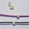 40Pcs Car Vehicle Data Cord Cable Tie Mount Wires Fixing Clips Self-adhesive