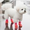 4Pcs/Set Non-slip Dog Shoes Waterproof Pet Boots Cute Puppy Mesh Shoes  Pet Supplies