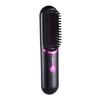 USB Charging Hair Straightener 2-in-1 Curling Straightening Brush for Students Portable Dormitory Use Volumizing Styling Tool