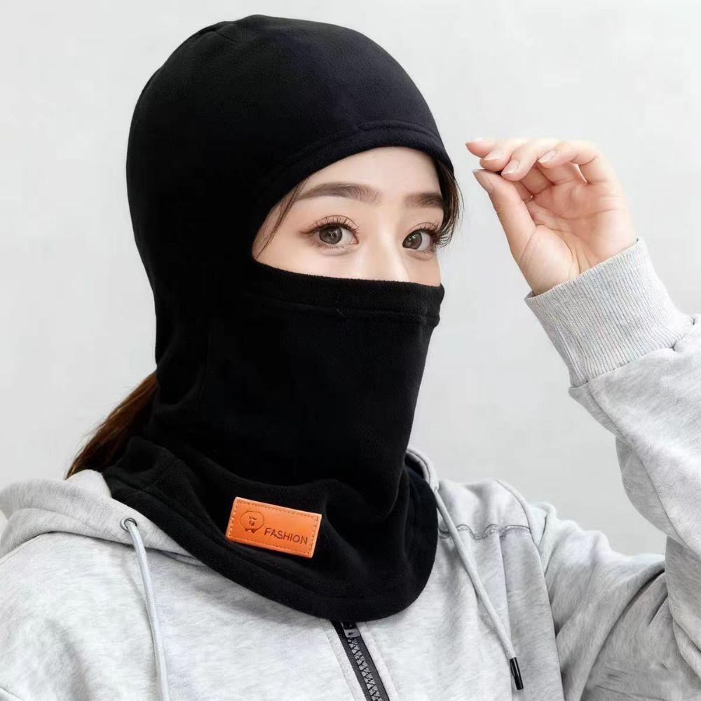 Thermische Gesichtsbedeckung Winter Fleece Sturmhaube Kältefest Moto Vollgesichtsmaske Warme Radmütze Sport