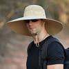 Men  Protection Fisherman Foldable Bucket Hat Double Faced Cap